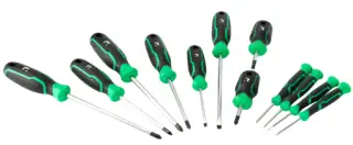 SDRI012 Rika 12-Piece Mixed Professional Screwdriver Set