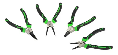 Click Here To Enlarge This Photo Of CIRC004 Rika 4-Piece High Leverage Circlip Pliers Set
