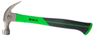 CLAW003 Rika Fibreglass Claw Hammer with Soft Grip Handle 16oz