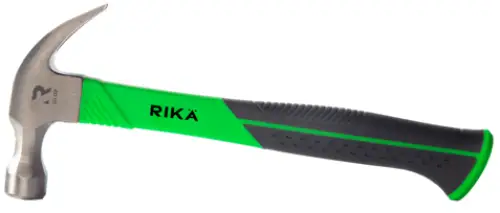 Click Here To Enlarge This Photo Of CLAW004 Rika Fibreglass Claw Hammer with Soft Grip Handle 20oz
