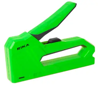 NGUN001 Rika 2-in-1 Manual Staple and Brad Nail Gun with Power Adjustment