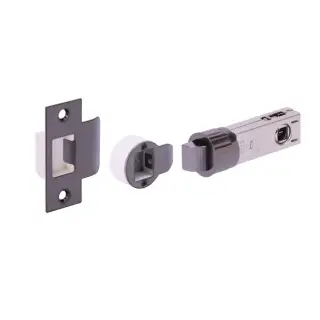 H1302BNL - Hunta Black Nickel 76mm Bullet Latch