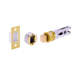 H1304SB - Hunta Satin Brass 76mm Bullet Deadbolt