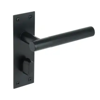 H2253BM - Hunta Levada Linear Lever Bathroom on Flat Plate Matt Black