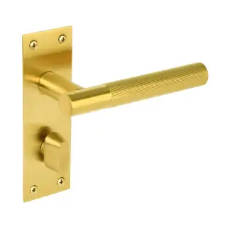 H2253SB - Hunta Levada Linear Lever Bathroom on Flat Plate Satin Brass