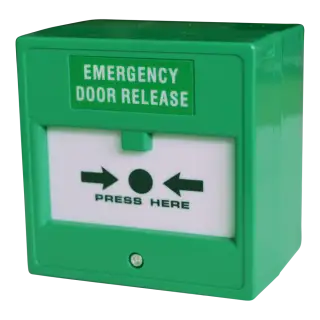 AS8034 - ASEC Call Point - Green Double Pole - Resettable
