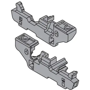 Click Here To Enlarge This Photo Of 298&period;7601PR BLUM MOVENTO Depth Adjusters &lpar;1x LH &plus; 1x RH&rpar;