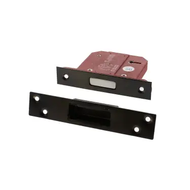 Click Here To Enlarge This Photo Of Atlantic - ALKDEAD5LK3UDB British Standard 5 Lever Key Deadlock 3" - Urban Dark Bronze