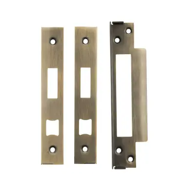 Click Here To Enlarge This Photo Of Atlantic - ALKREBS5LKMAB 5 Lever Sashlock Rebate Kit - Matt Antique Brass