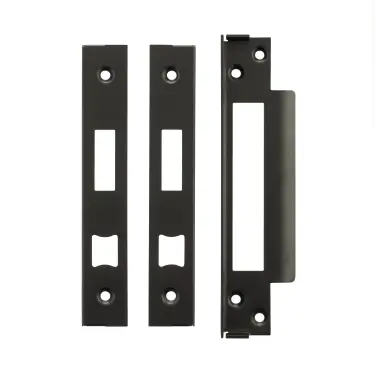 Click Here To Enlarge This Photo Of Atlantic - ALKREBS5LKMB 5 Lever Sashlock Rebate Kit - Matt Black