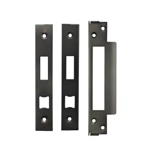 Atlantic - ALKREBS5LKMBN 5 Lever Sashlock Rebate Kit - Matt Gun Metal