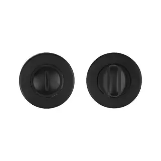 ZCS2004G3PCB Zoo Hardware Thumbturn and Release - 52mm x 8mm &lpar;Grade 201&rpar; Powder Coated Black