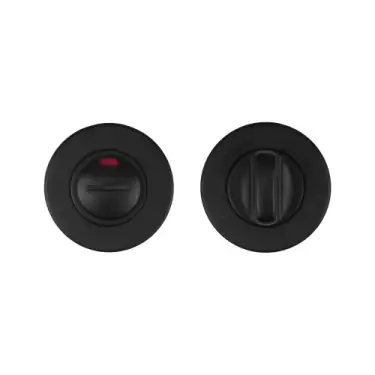 Click Here To Enlarge This Photo Of ZCS2004IG3PCB Zoo Hardware Thumbturn and Release with Indicator - 52mm x 8mm &lpar;Grade 201&rpar; Powder Coated Black