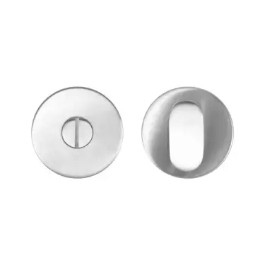 Click Here To Enlarge This Photo Of ZCS2005G36SS Zoo Hardware Peanut Thumbturn and Release - 53mm x 6mm &lpar;Grade 201&rpar; Satin Stainless Steel