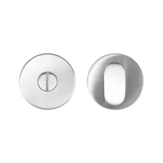 ZCS2005G36SS Zoo Hardware Peanut Thumbturn and Release - 53mm x 6mm &lpar;Grade 201&rpar; Satin Stainless Steel