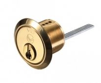 V10RMC20PBE - Zoo Hardware Vier V10 Universal Rim Cylinder Polished Brass
