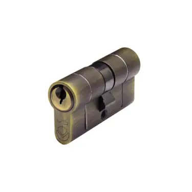 Click Here To Enlarge This Photo Of V5EP80DABKTD Zoo Hardware Vier 5 Euro Profile 80mm Double Cylinder Keyed to Differ - Antique Brass Finish