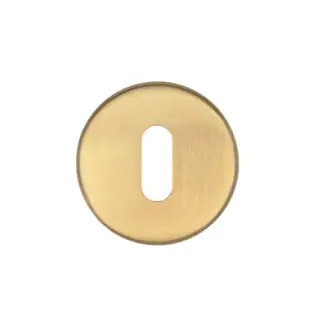 ZCS2002G3PVDSB Zoo Hardware Standard Profile Escutcheon - 52mm x 8mm &lpar;Grade 201&rpar; PVD Satin Brass