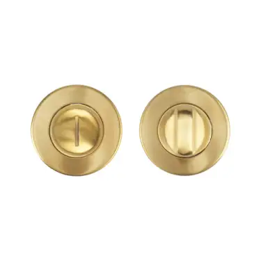 Click Here To Enlarge This Photo Of ZCS2004G3PVDSB Zoo Hardware Thumbturn and Release - 52mm x 8mm &lpar;Grade 201&rpar; PVD Satin Brass