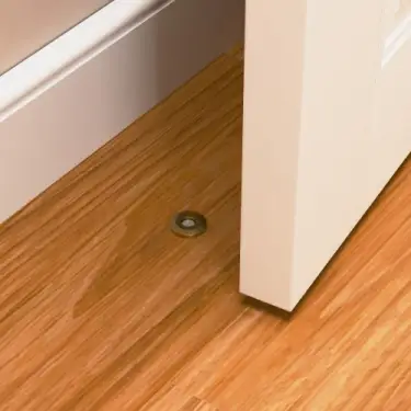 Click Here To Enlarge This Photo Of D&E Concealed Flush Mounted Door Holder With Magnetic Hold Open
