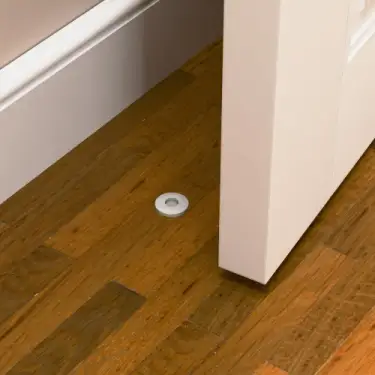 Click Here To Enlarge This Photo Of D&E Concealed Flush Mounted Door Holder With Magnetic Hold Open