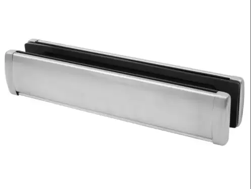 Click Here To Enlarge This Photo Of Contemporary Sleeve Type Letter Plate - 318x65mm&comma; Suits 40-75mm Thick doors&comma; 316 Satin Stainless Steel &lpar;LP250-SSS&rpar;