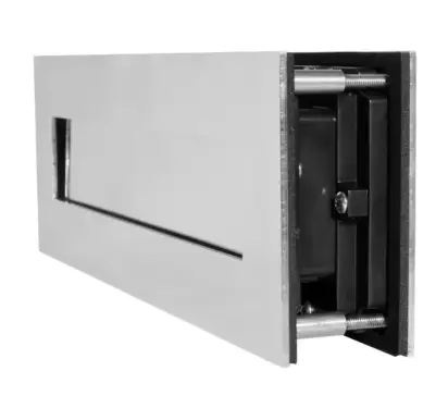 Click Here To Enlarge This Photo Of BLU Performance Classic Sleeved Letter Plate&comma; 330 x 100mm&comma; Up to 68mm Door Thickness&comma; 316 Polished Stainless Steel &lpar;LP430-PSS&rpar;