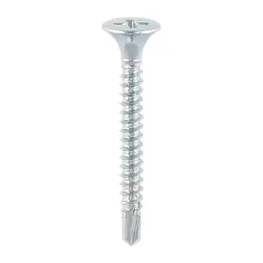 Click Here To Enlarge This Photo Of TIMCO Drywall Self-Drilling Bugle Head Silver Screws