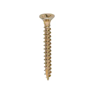 Click Here To Enlarge This Photo Of TIMCO Classic Multi-Purpose Countersunk Gold Woodscrews