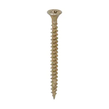 Click Here To Enlarge This Photo Of TIMCO C2 Strong-Fix Multi-Purpose Premium Countersunk Gold Woodscrews