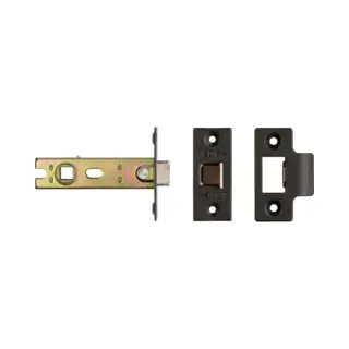 JL159MB Frelan Hardware Jedo Kontrax Tubular Mortice Latch 76mm Black