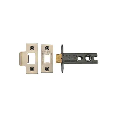 Click Here To Enlarge This Photo Of LAL0137-AT M&period;Marcus CE Heavy Duty Tubular Latch 3" Antique Brass Finish