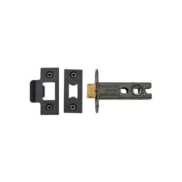 Click Here To Enlarge This Photo Of LAL0137-BLK M&period;Marcus CE Heavy Duty Tubular Latch 3" Matt Black Finish