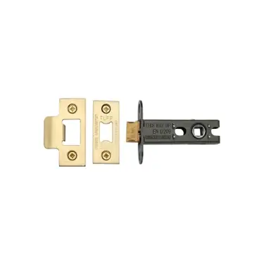 Click Here To Enlarge This Photo Of LAL0137-SB M&period;Marcus CE Heavy Duty Tubular Latch 3" Satin Brass Finish
