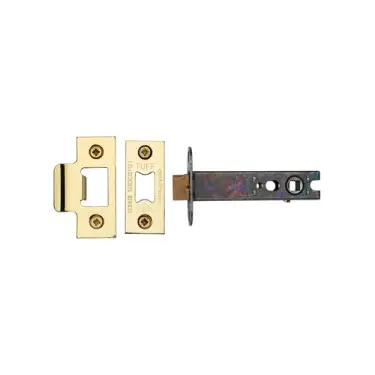 Click Here To Enlarge This Photo Of LAL0138-PB M&period;Marcus CE Heavy Duty Tubular Latch 4" Polished Brass Finish