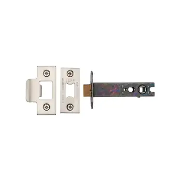 Click Here To Enlarge This Photo Of LAL0138-SN&SC M&period;Marcus CE Heavy Duty Tubular Latch 4" Satin Chrome&sol;Nickel Finish