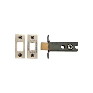 LAL0276-AT M&period;Marcus CE Tubular Deadbolt 3" Antique Brass Finish