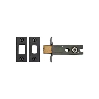 LAL0276-BLK M&period;Marcus CE Tubular Deadbolt 3" Matt Black Finish
