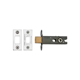 LAL0276-PC&PN M&period;Marcus CE Tubular Deadbolt 3" Polished Chrome&sol;Nickel Finish