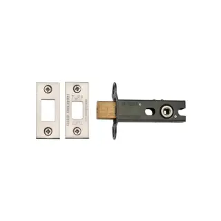 LAL0276-SN&SC M&period;Marcus CE Tubular Deadbolt 3" Satin Chrome&sol;Nickel Finish