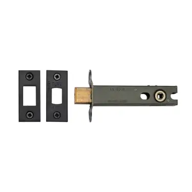 Click Here To Enlarge This Photo Of LAL0277-BLK M&period;Marcus CE Tubular Deadbolt 4" Matt Black Finish