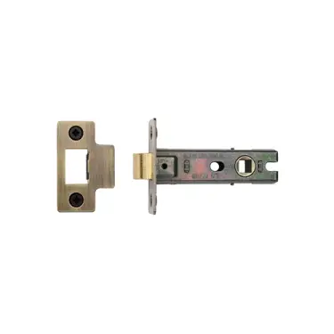 Click Here To Enlarge This Photo Of LAL0082-AT M&period;Marcus CE Tubular Latch 3" Antique Brass Finish