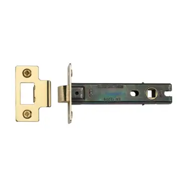 Click Here To Enlarge This Photo Of LAL0083-PB M&period;Marcus CE Tubular Latch 4" Polished Brass Finish