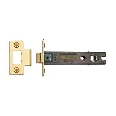 Click Here To Enlarge This Photo Of LAL0083-SB M&period;Marcus CE Tubular Latch 4" Satin Brass Finish