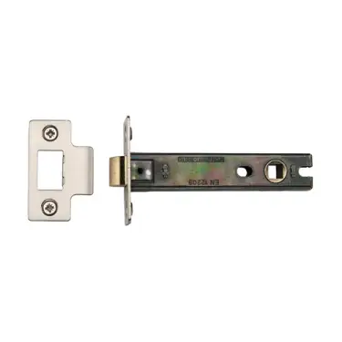 Click Here To Enlarge This Photo Of LAL0083-SN&SC M&period;Marcus CE Tubular Latch 4" Satin Chrome&sol;Nickel Finish