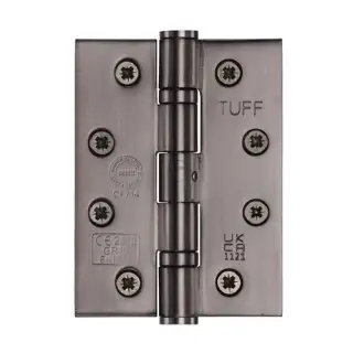 SS-4X3-MB M&period;Marcus Stainless Steel Line Grade 13 Ball Bearing Hinges 4" x 3" x 3mm Matt Bronze finish