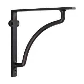 BR2120 6-MB Heritage Brass Cable Shelf Bracket 6" Matt Bronze finish