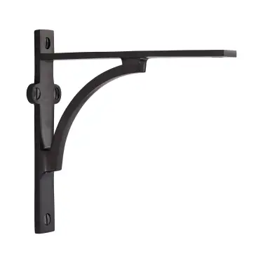 Click Here To Enlarge This Photo Of BR2140 6-MB Heritage Brass Arch Shelf Bracket 6'' x 5'' Matt Bronze finish