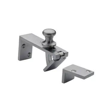 Click Here To Enlarge This Photo Of V1113-SC Heritage Brass Counter Flap Catch Satin Chrome finish