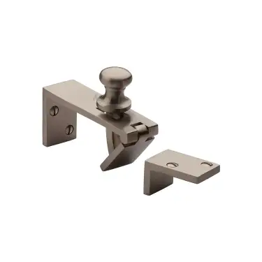 Click Here To Enlarge This Photo Of V1113-SN Heritage Brass Counter Flap Catch Satin Nickel finish